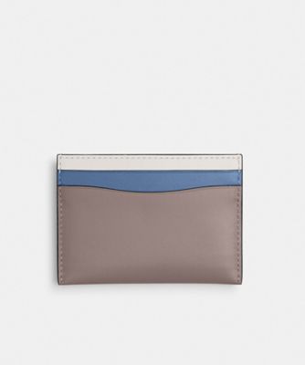 エッセンシャル カード ケース・カラーブロック | COACH/コーチ | 三越